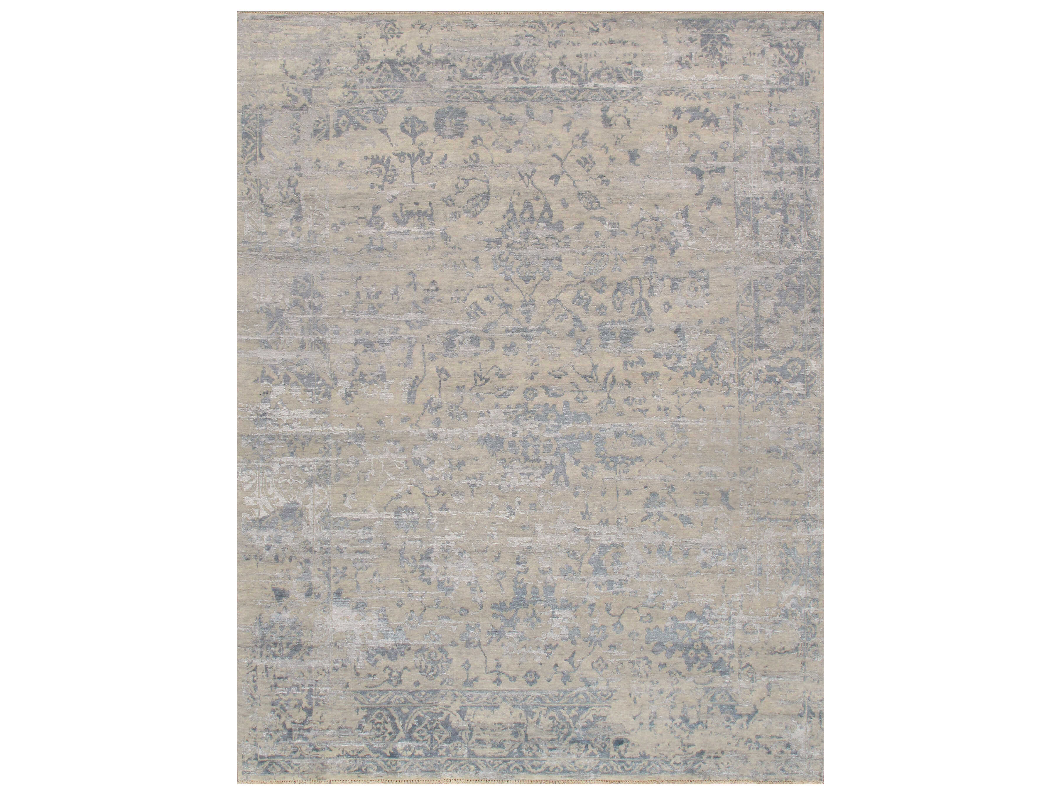 Pasargad Home Transitional Floral Area Rug