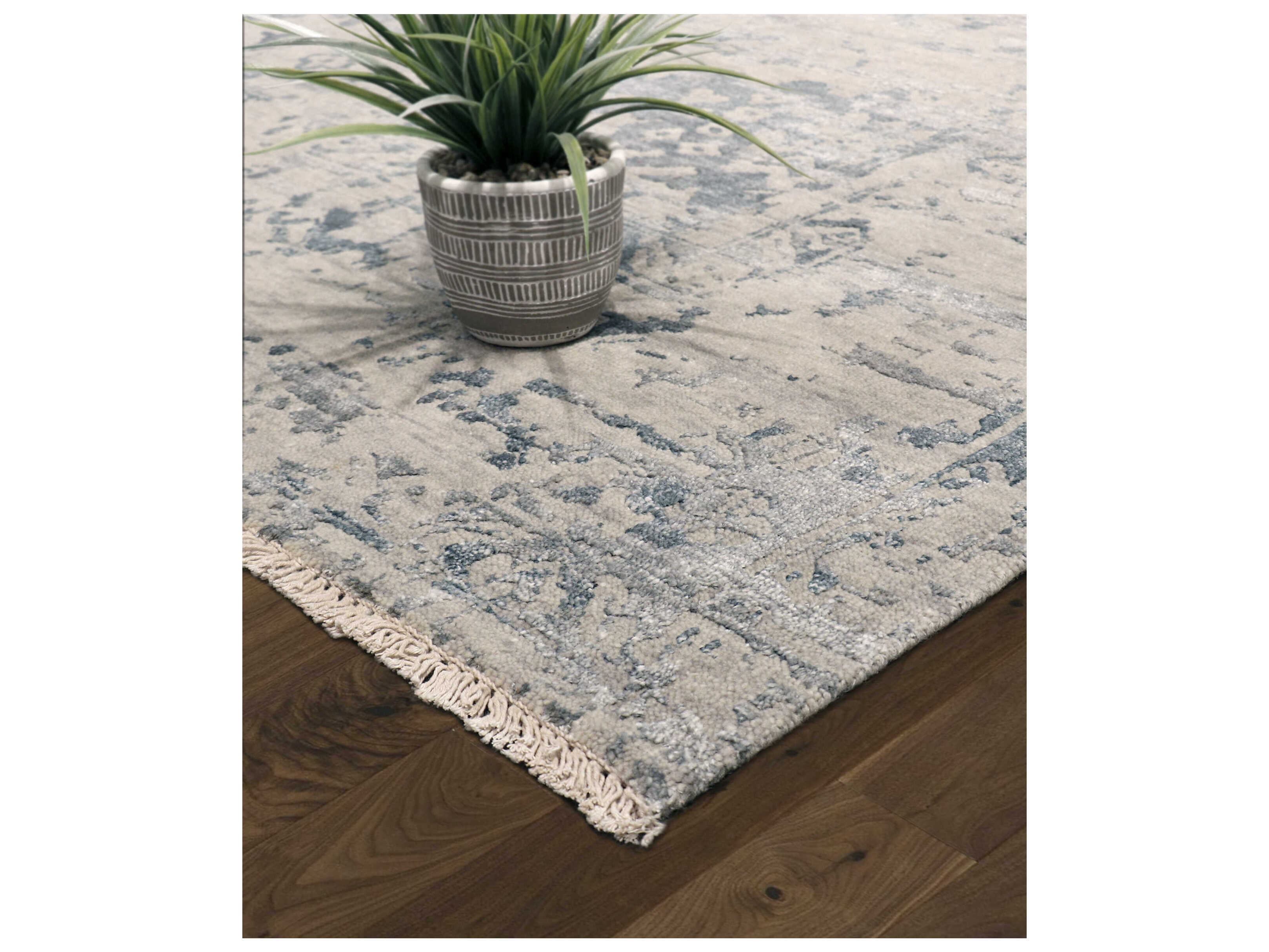 Pasargad Home Transitional Floral Area Rug