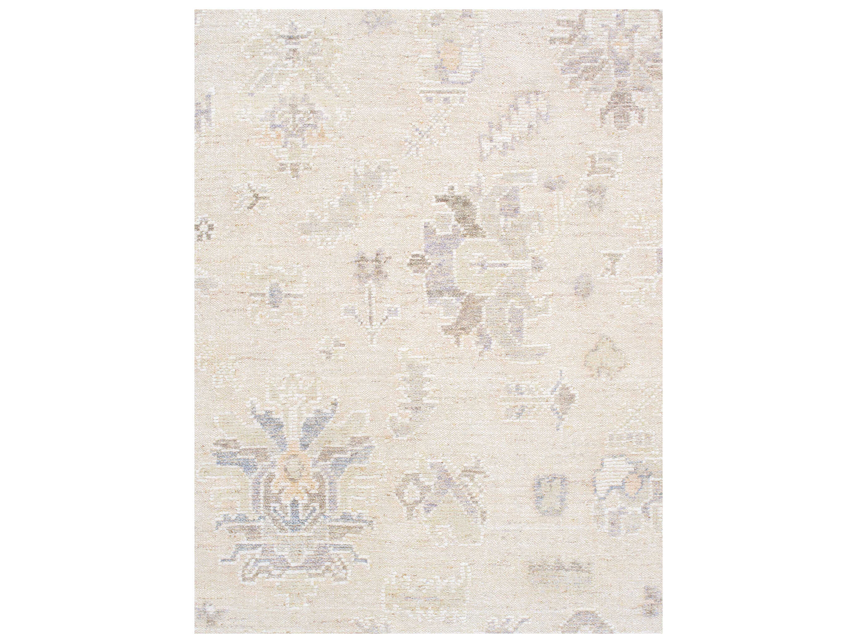 Pasargad Home Oushak Floral Area Rug