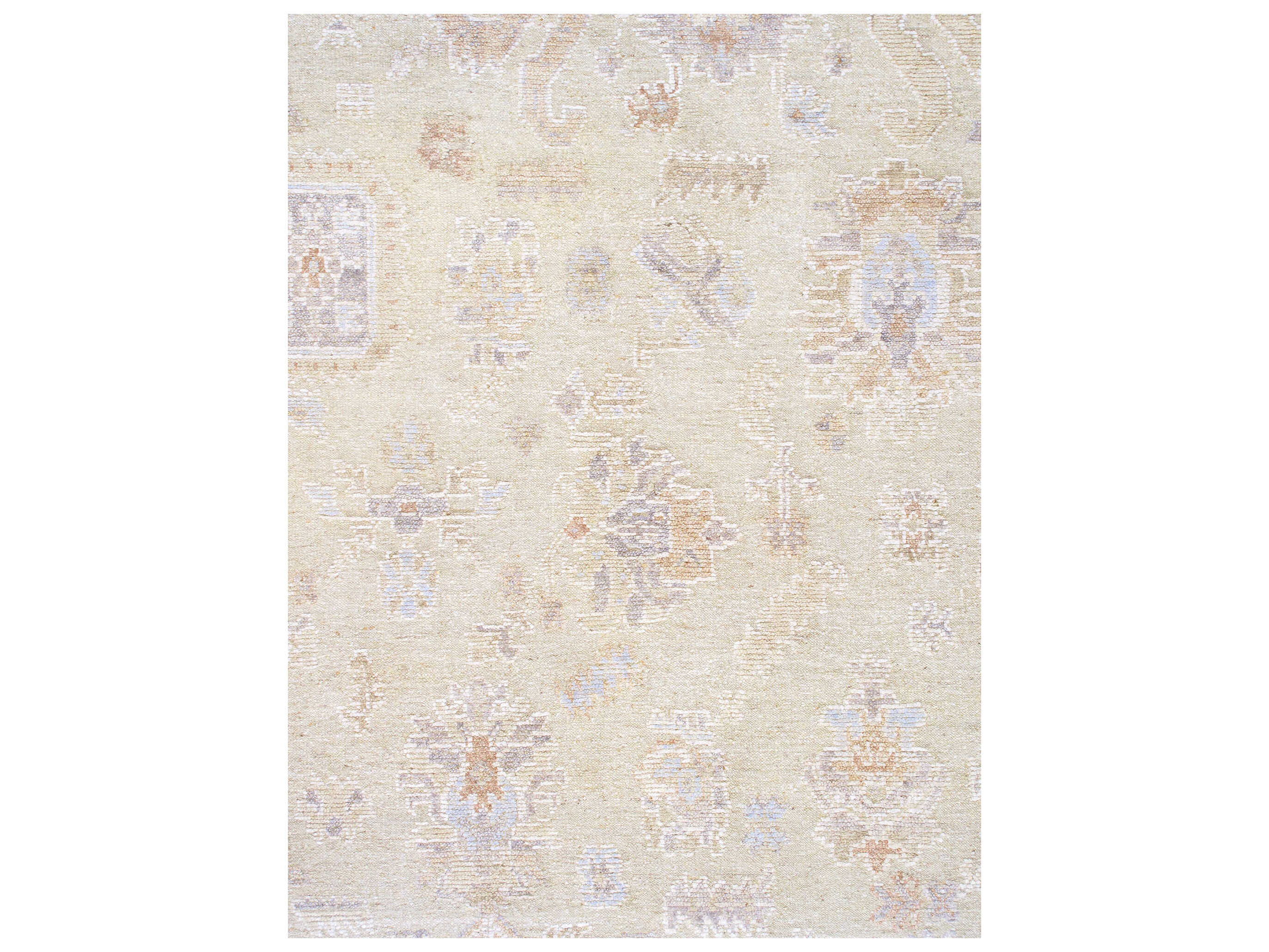 Pasargad Home Oushak Floral Area Rug