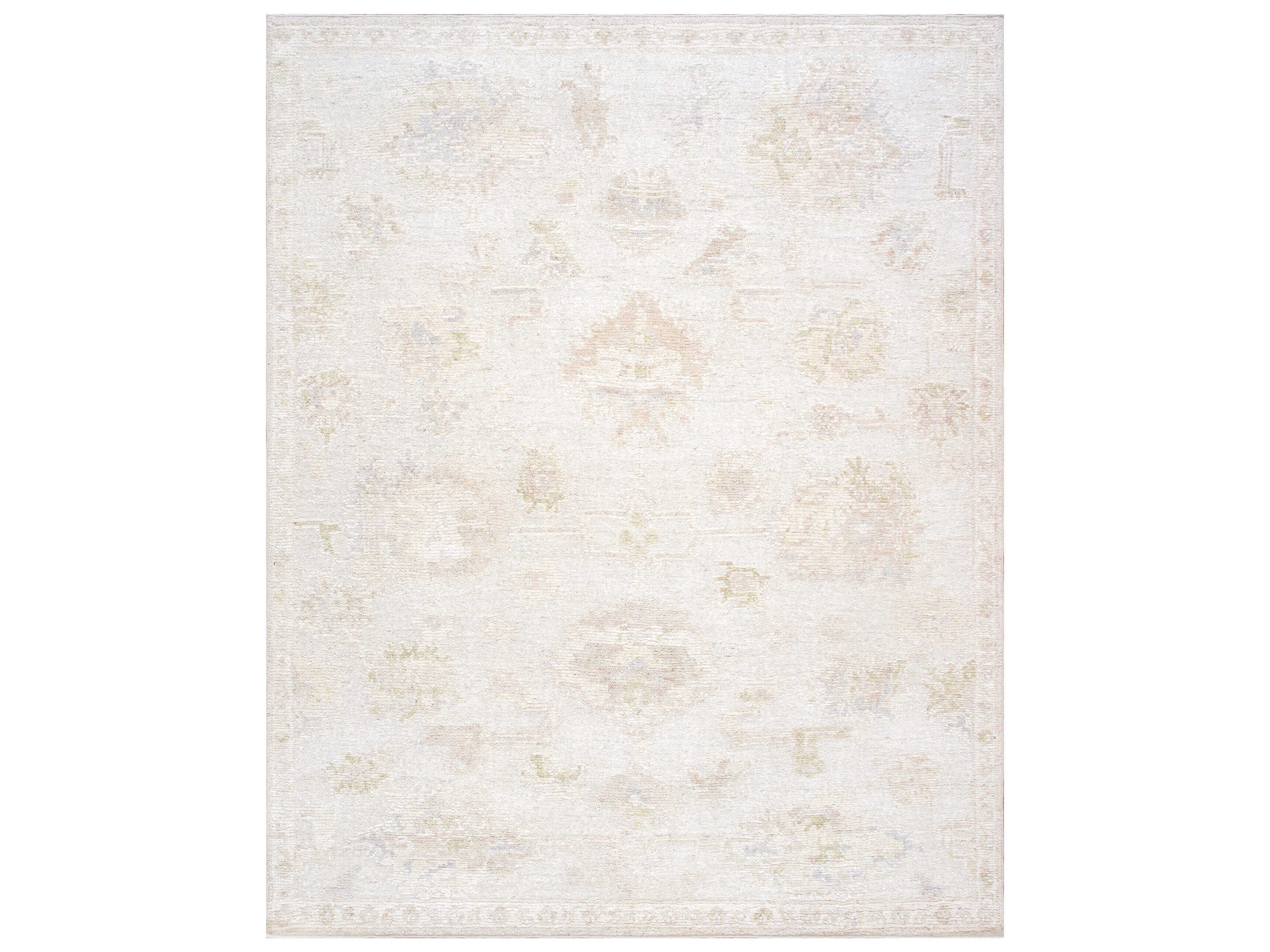 Pasargad Home Oushak Floral Area Rug