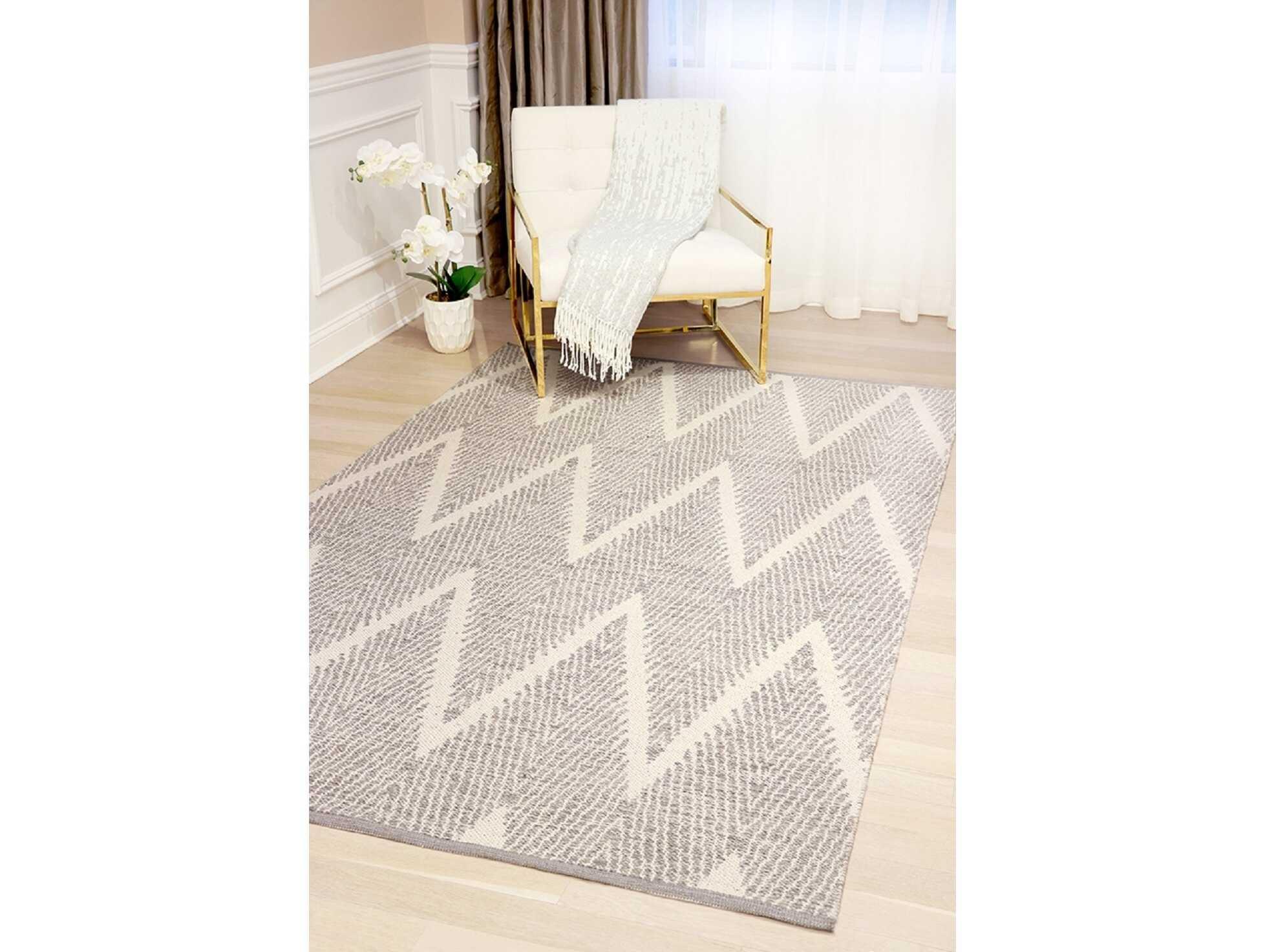 Pasargad Home Simplicity Chevron Runner Area Rug