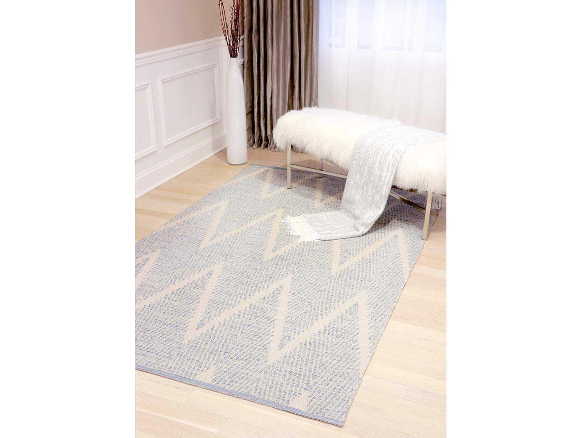 Pasargad Home Simplicity Chevron Runner Area Rug