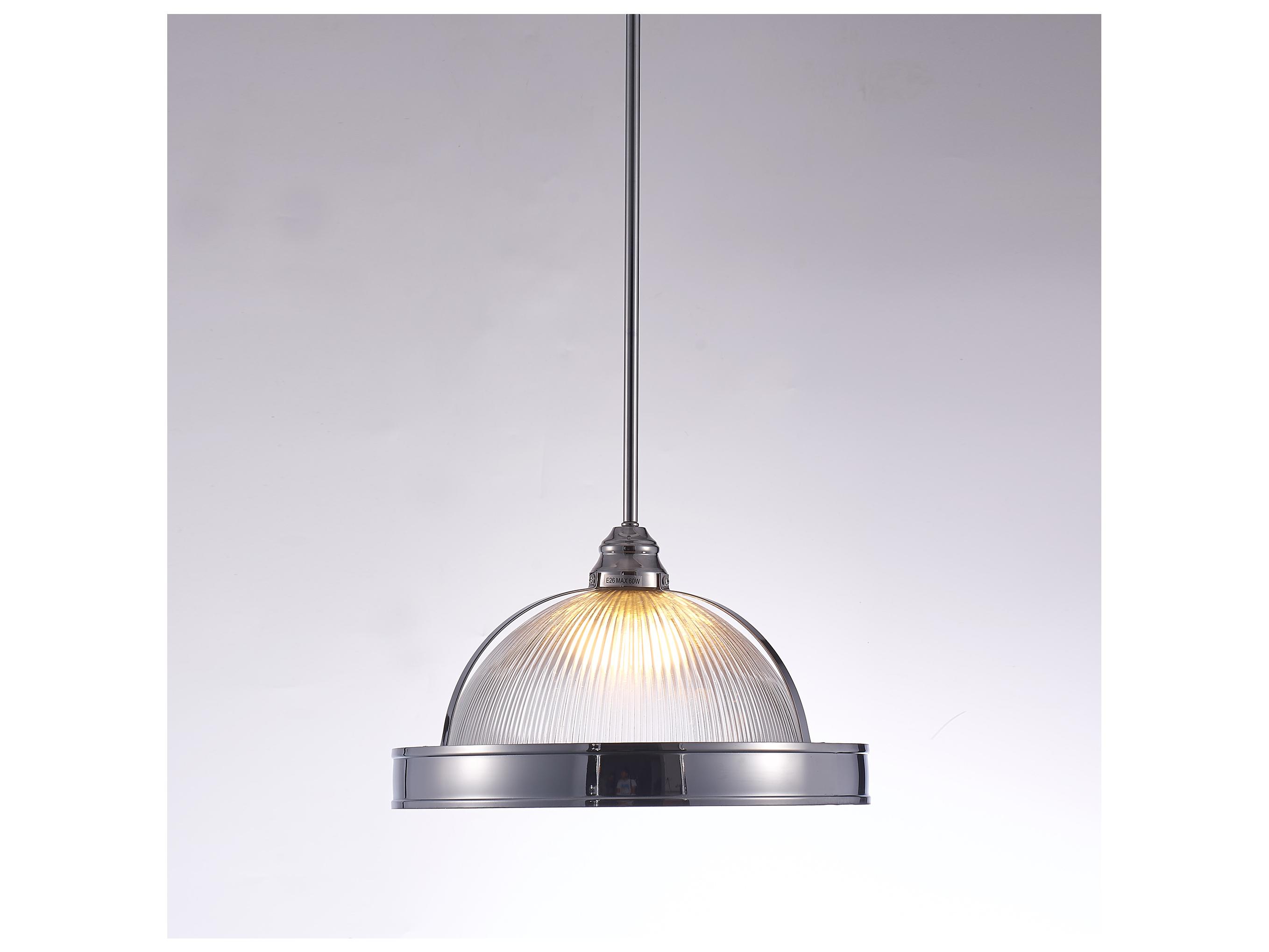Pasargad Home Bliss Natalie 1-Light Silver Pendant