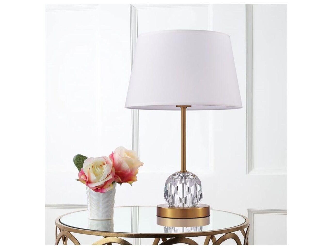 Pasargad Home Regal Aston Ivory Gold Table Lamp
