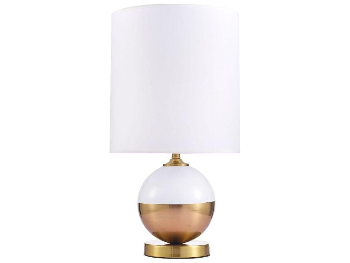 Pasargad Home Regal Senato Ivory Gold Table Lamp