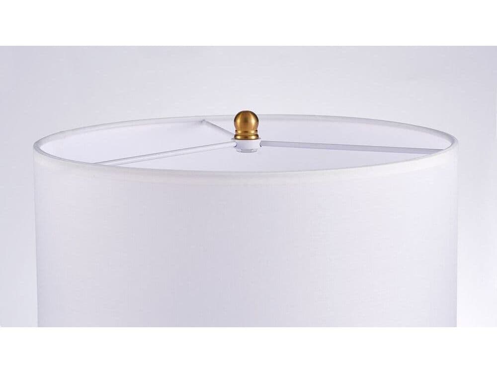 Pasargad Home Regal Senato Ivory Gold Table Lamp