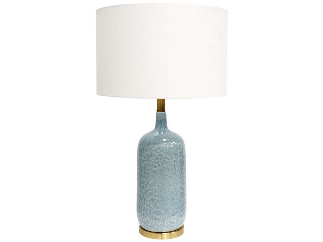 Pasargad Home Regal Tucson Blue Gold Buffet Lamp