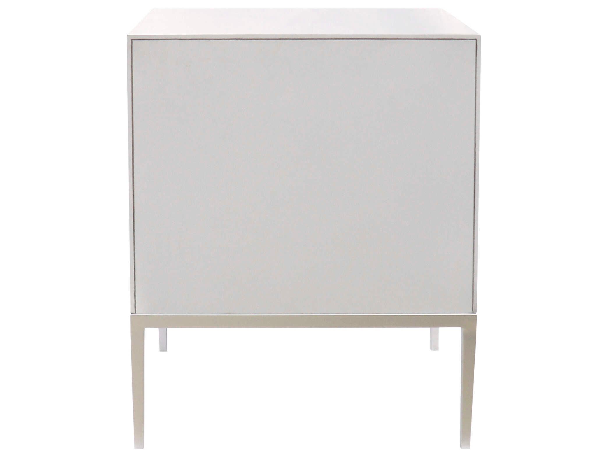 Pasargad Home Pearl Luna 2-Drawers Nightstand