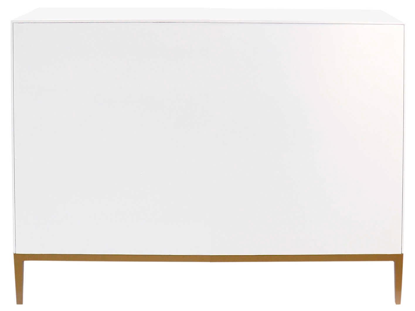 Pasargad Home Pearl Victoria 47" Ivory Bronze Sideboard