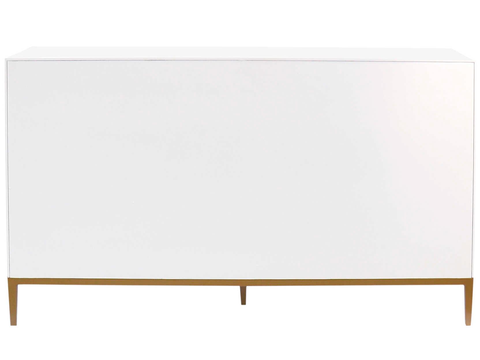Pasargad Home Pearl Victoria 63" Ivory Bronze Sideboard