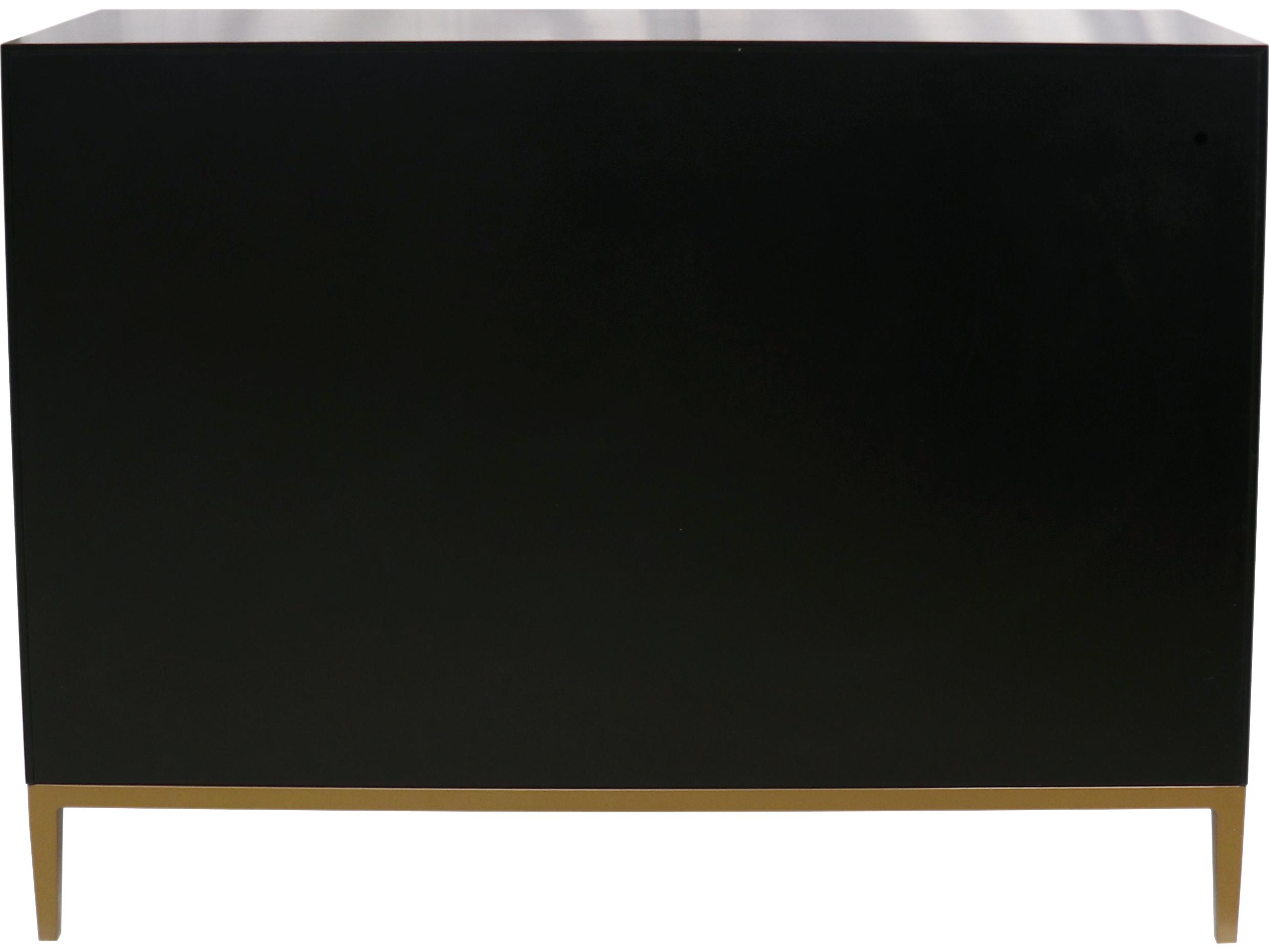 Pasargad Home Pearl Twilight 47" Black Bronze Sideboard