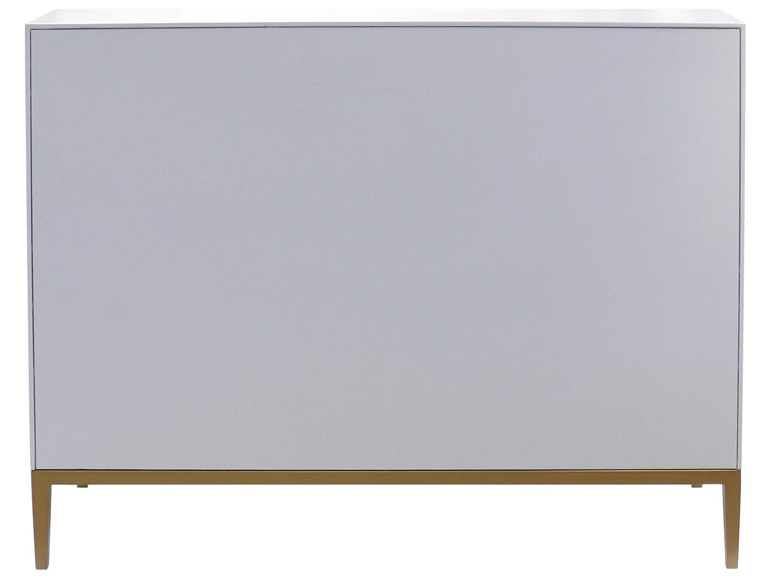 Pasargad Home Pearl Annabelle 47" Silver Ivory Sideboard