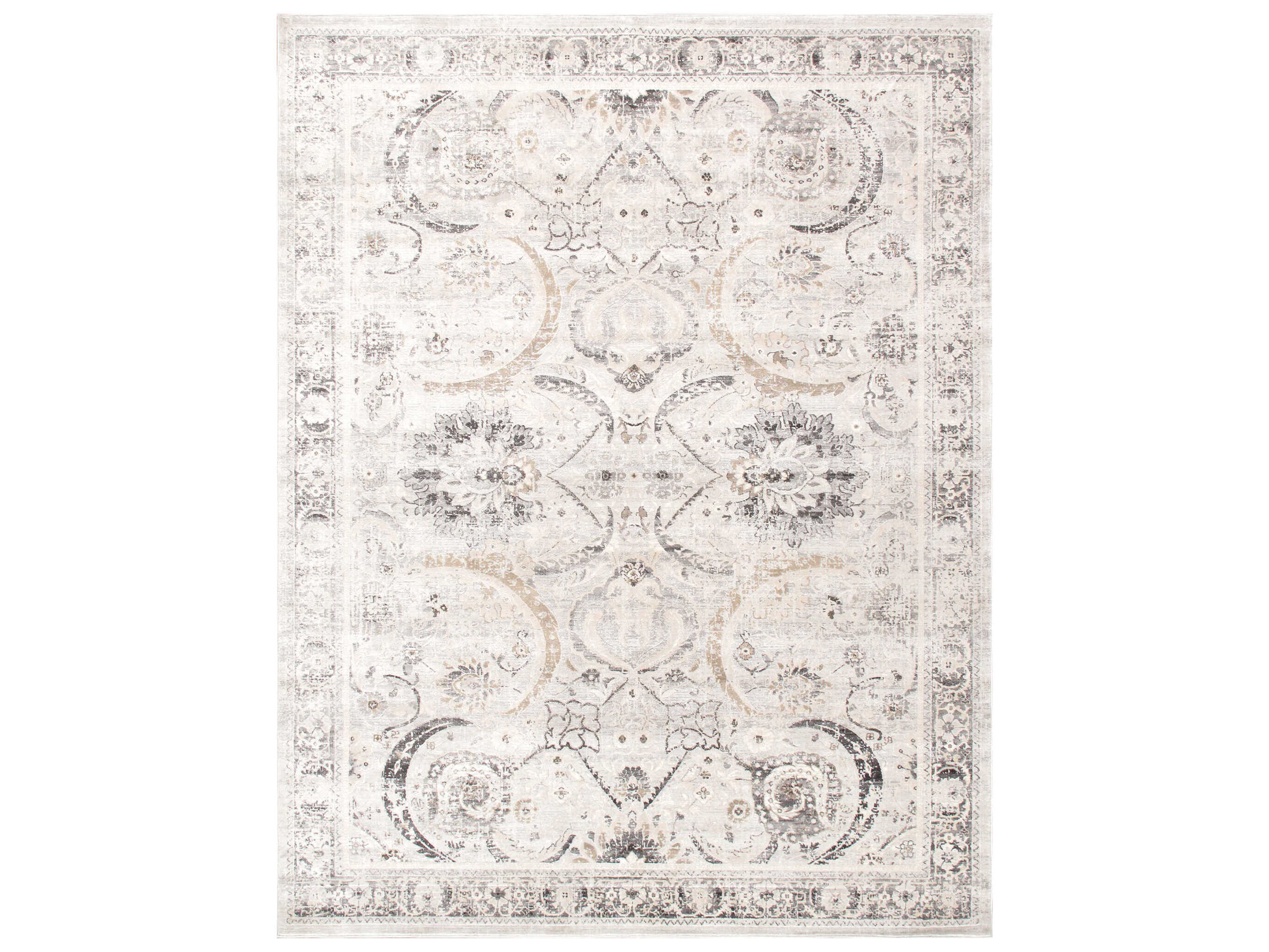 Pasargad Home Amadeus Bordered Runner Area Rug