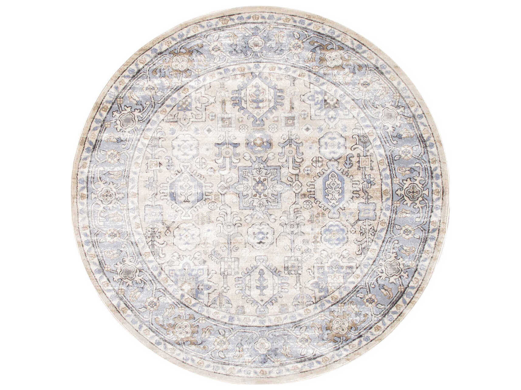 Pasargad Home Amadeus Bordered Runner Area Rug