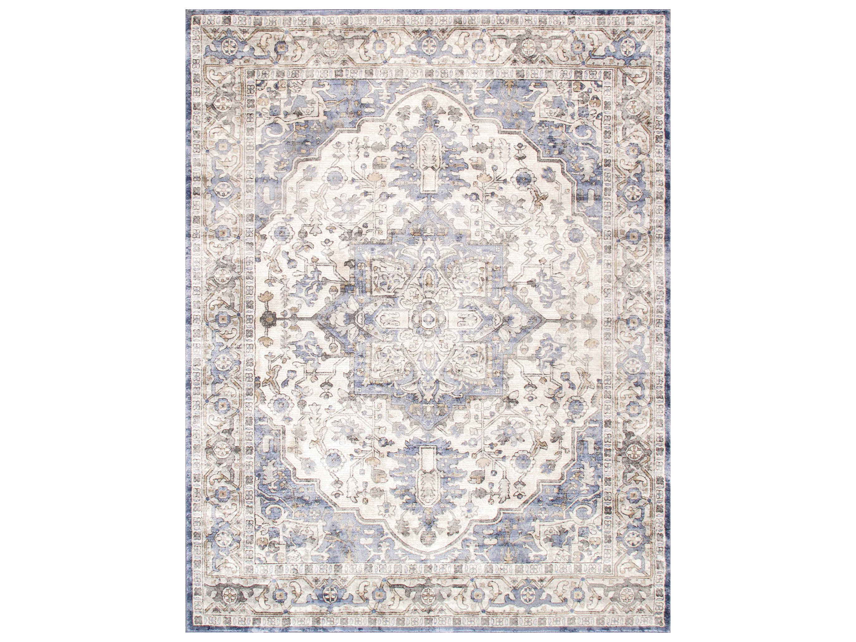 Pasargad Home Amadeus Bordered Area Rug