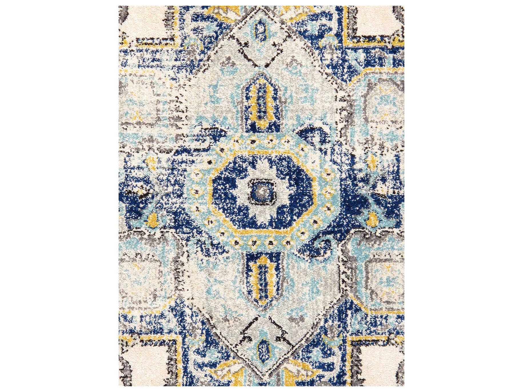 Pasargad Home Chelsea Bordered Runner Area Rug