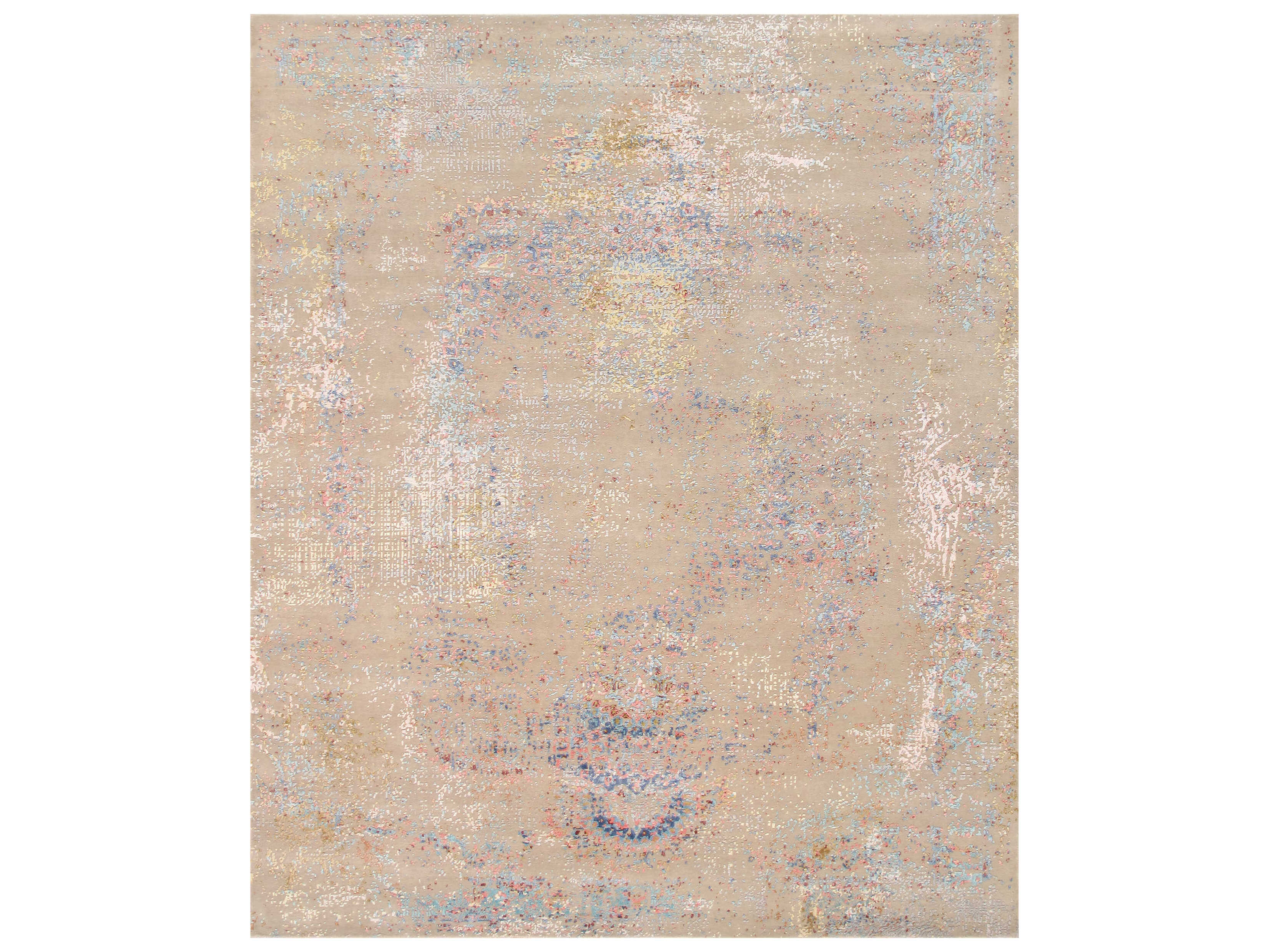 Pasargad Home Modern Abstract Area Rug