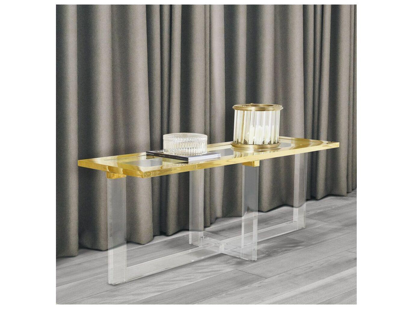 Pasargad Home Beacon Calypso Gold Clear Hurricane