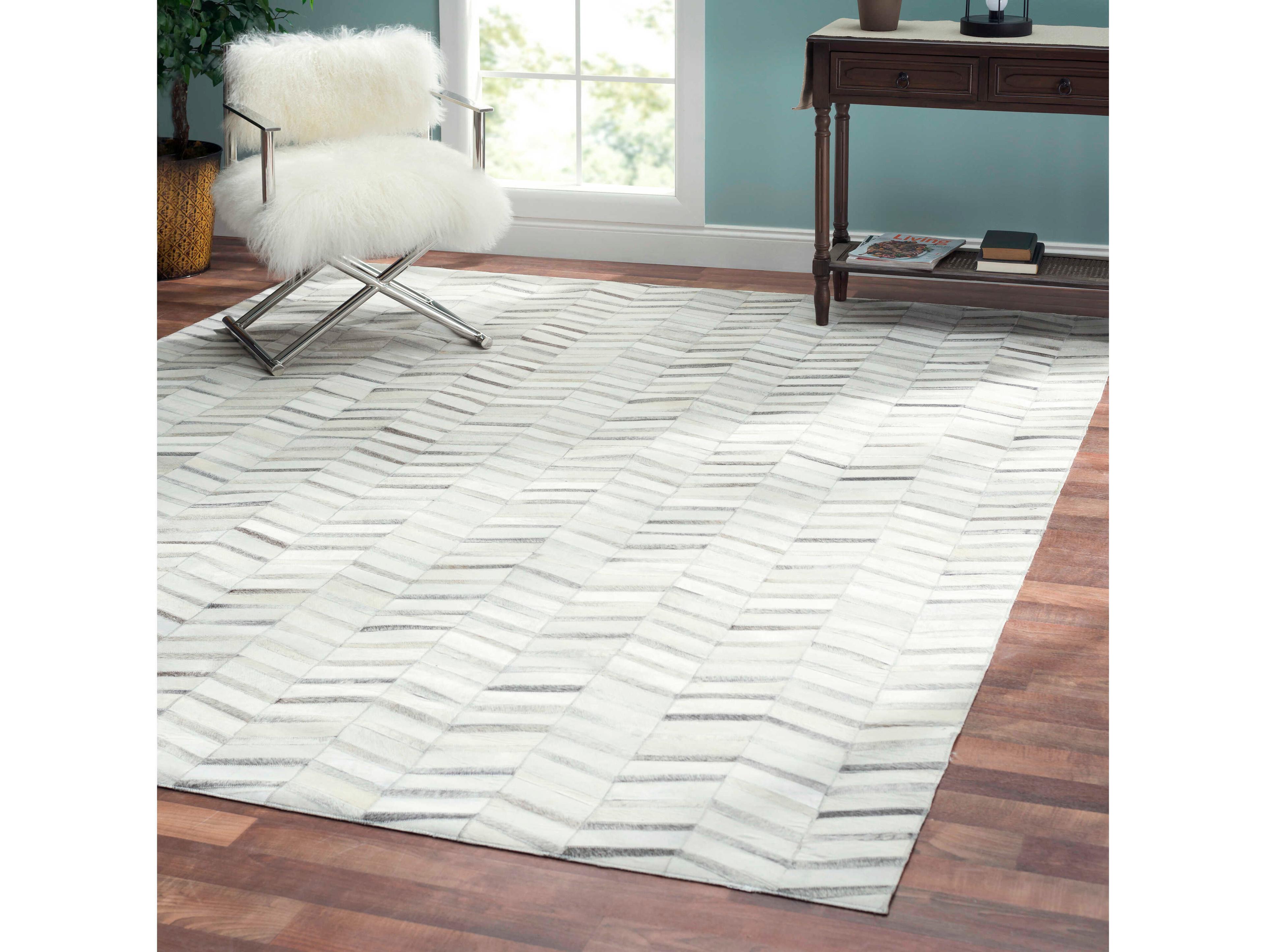 Pasargad Home Galaxy Chevron Area Rug