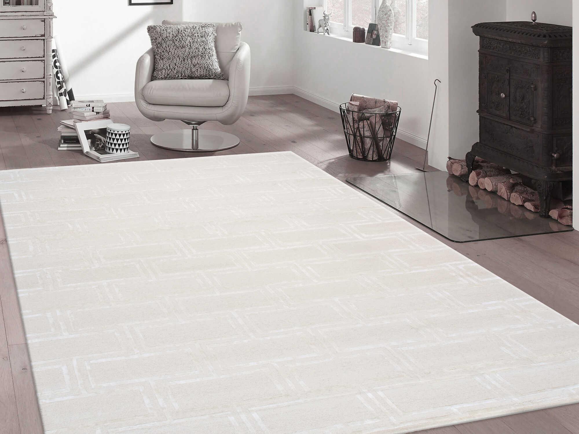 Pasargad Home Edgy Geometric Area Rug