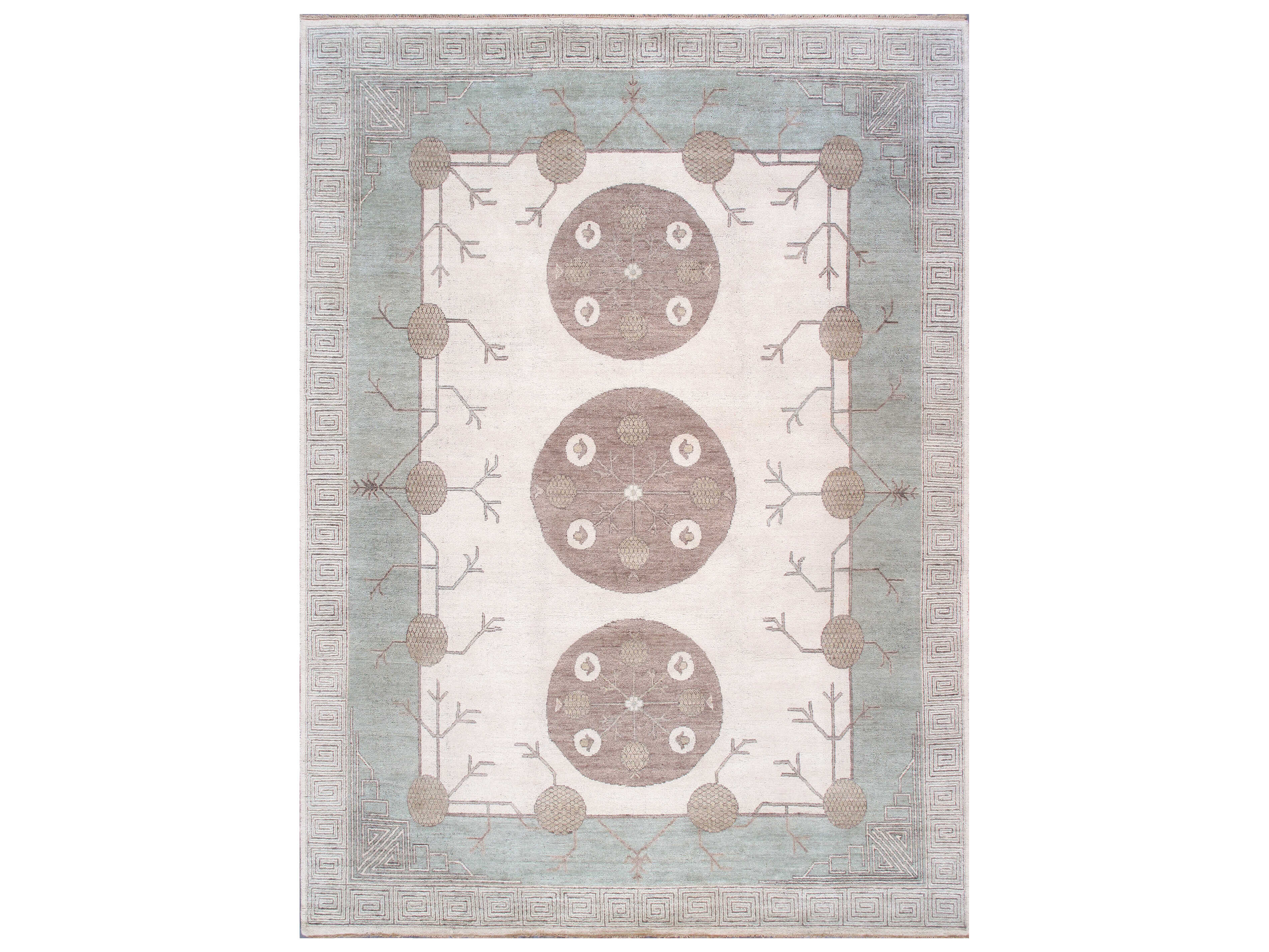 Pasargad Home Khotan Bordered Area Rug