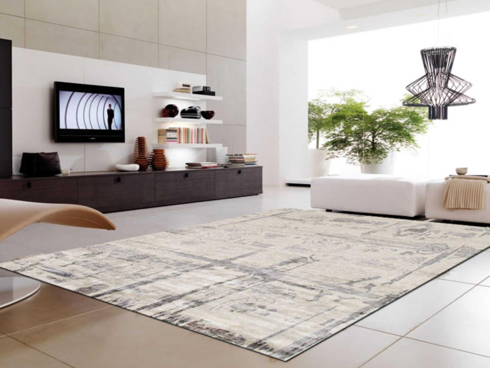 Pasargad Home Modern Abstract Area Rug