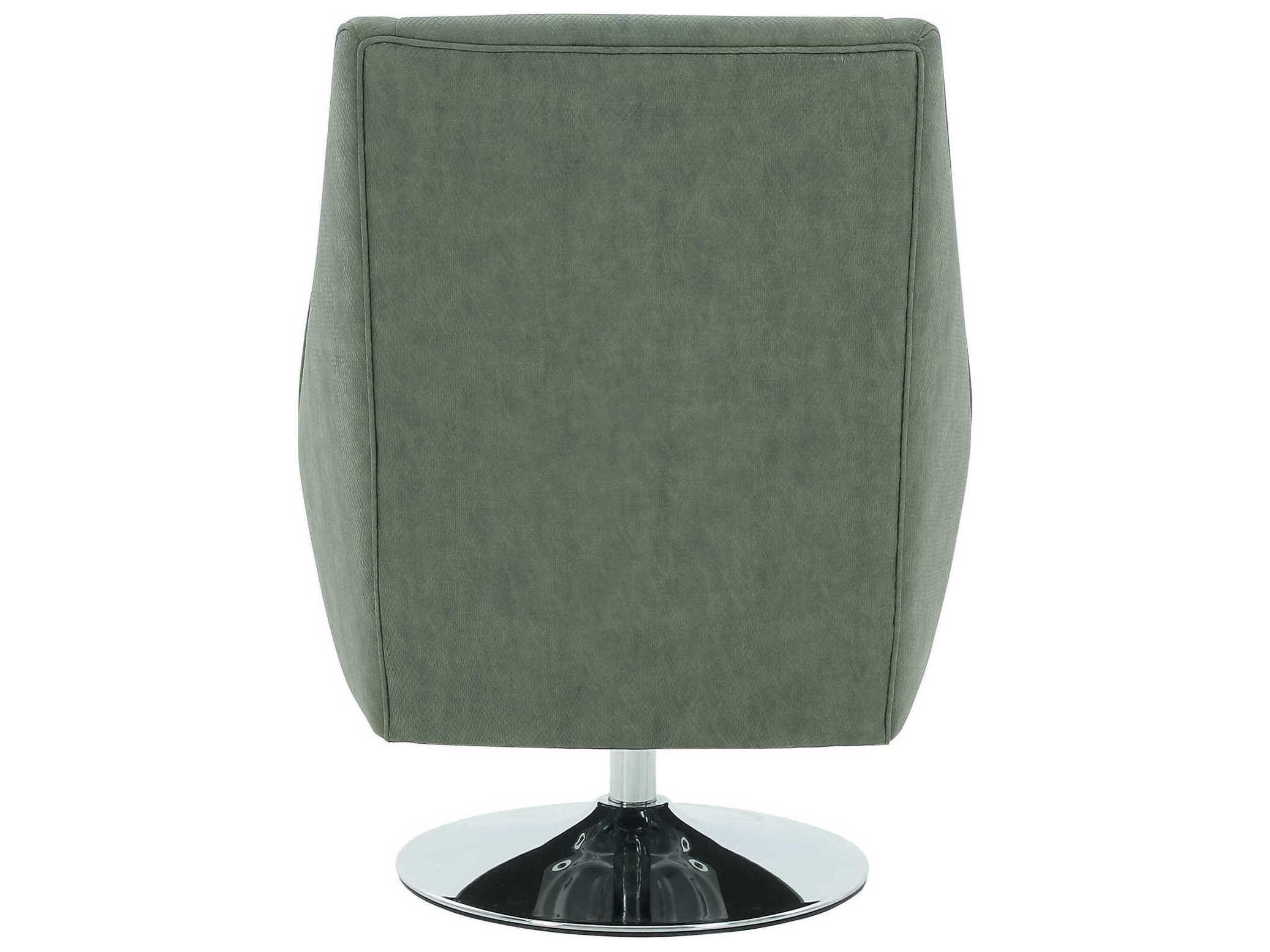 Pasargad Home Noho Mason Swivel Green Accent Chair