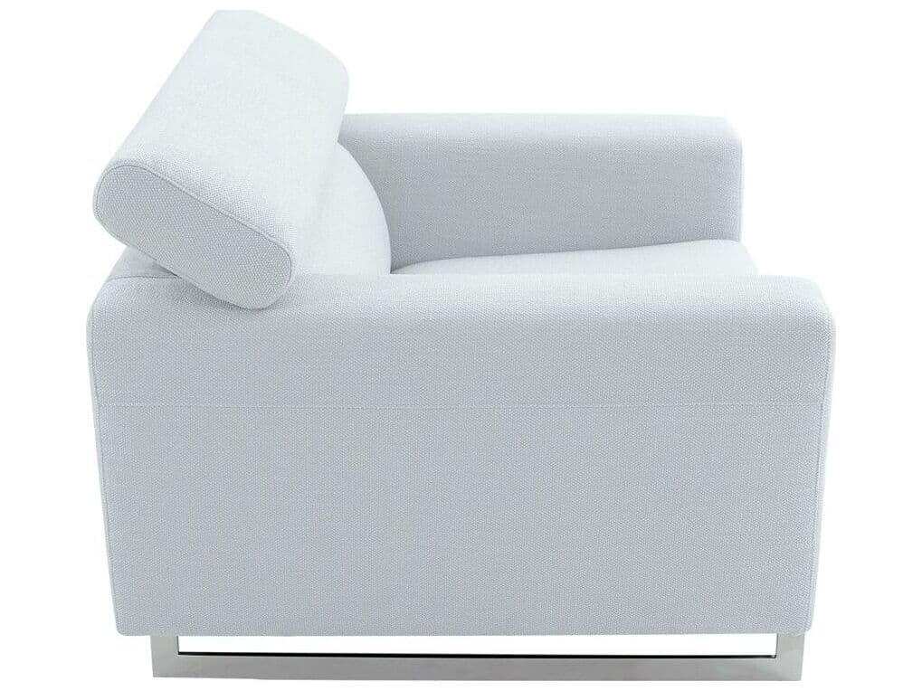 Pasargad Home Noho Serena Silver Accent Chair