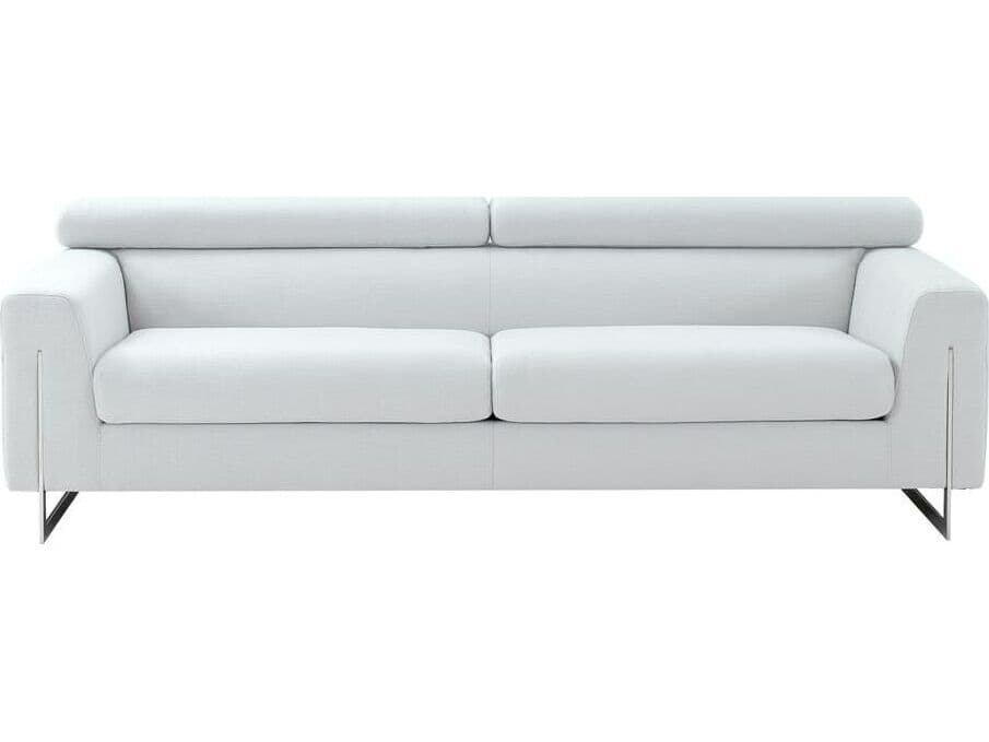 Pasargad Home Noho Serena Silver Upholstered Sofa