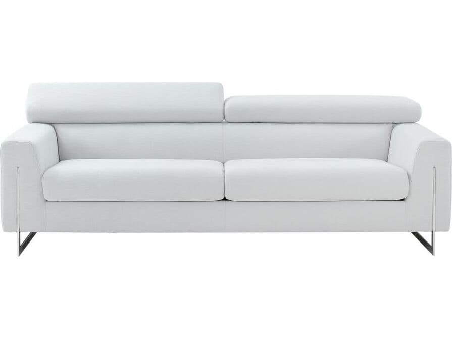 Pasargad Home Noho Serena Silver Upholstered Sofa