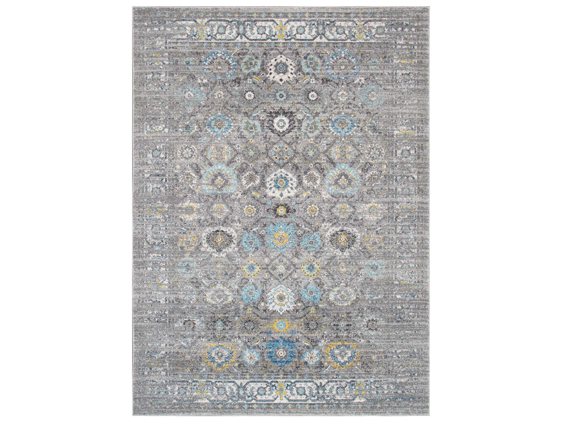 Pasargad Home Chelsea Bordered Runner Area Rug