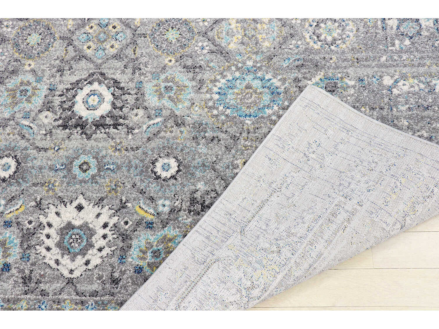 Pasargad Home Chelsea Bordered Runner Area Rug