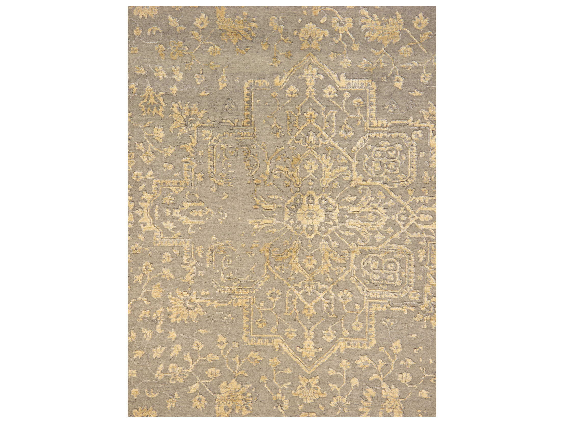 Pasargad Home Transitional Bordered Area Rug