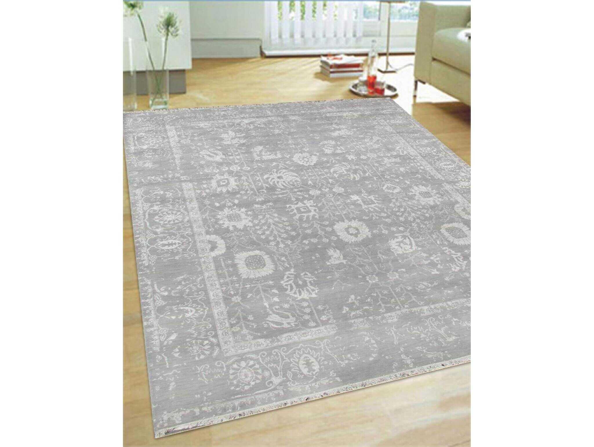 Pasargad Home Transitional Bordered Area Rug