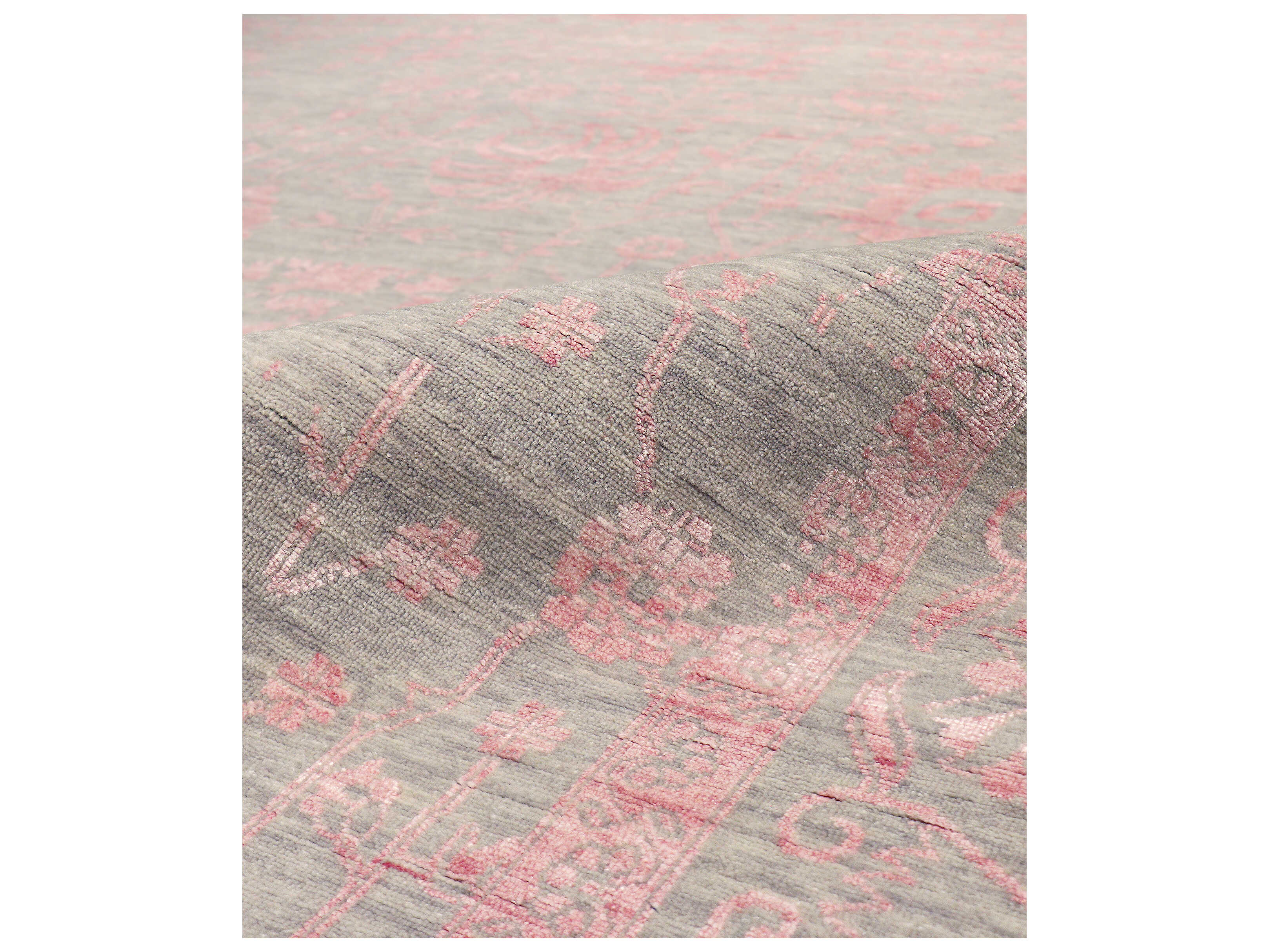 Pasargad Home Transitional Floral Area Rug