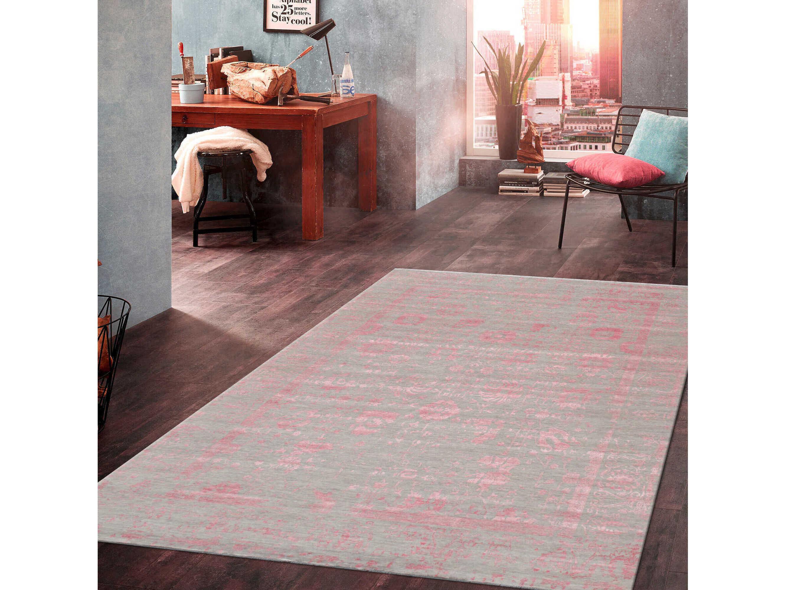 Pasargad Home Transitional Floral Area Rug