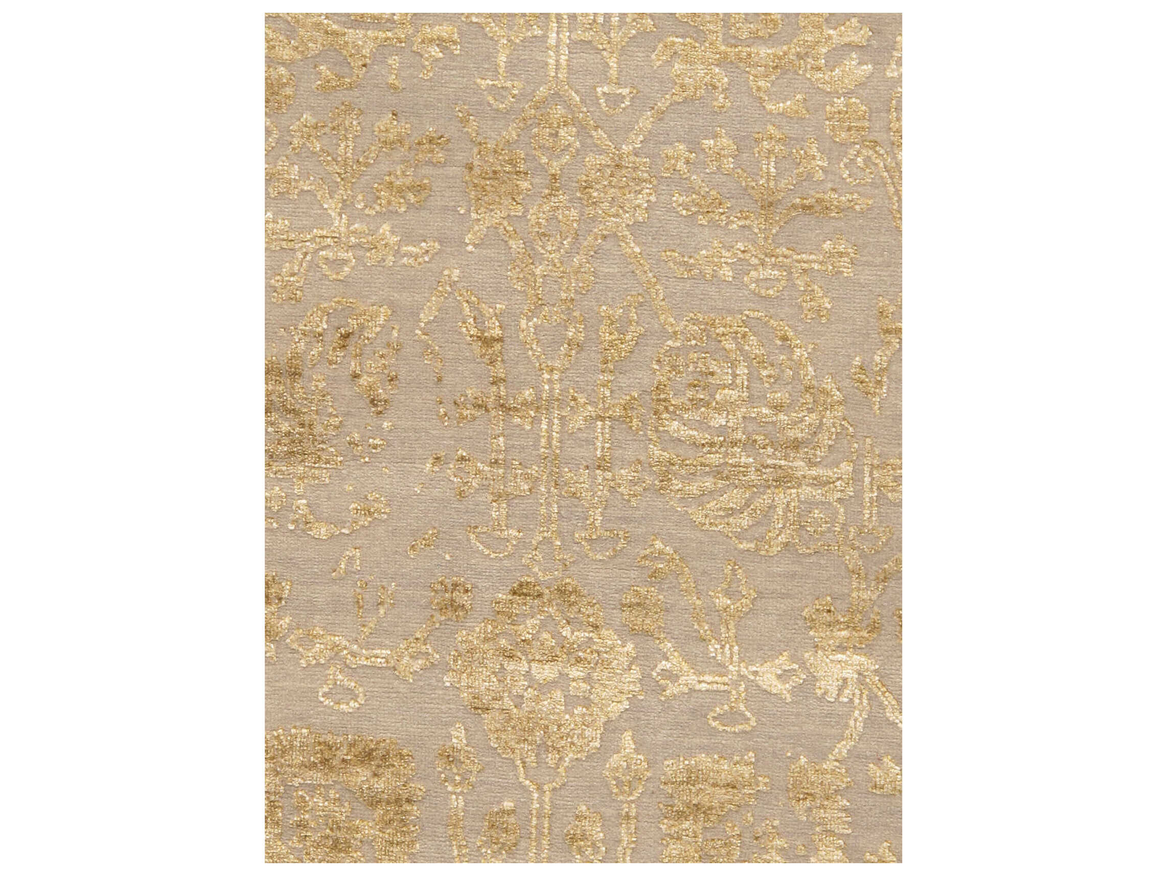 Pasargad Home Transitional Bordered Area Rug