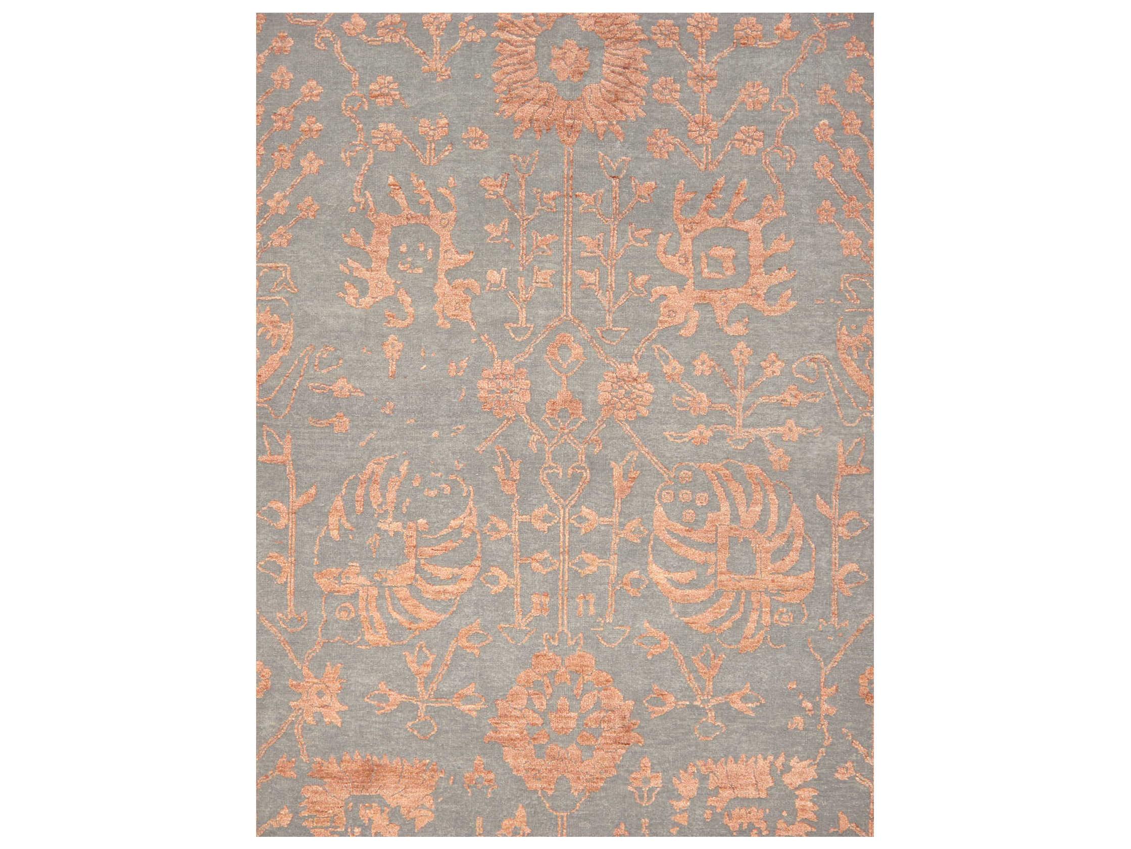 Pasargad Home Transitional Bordered Area Rug
