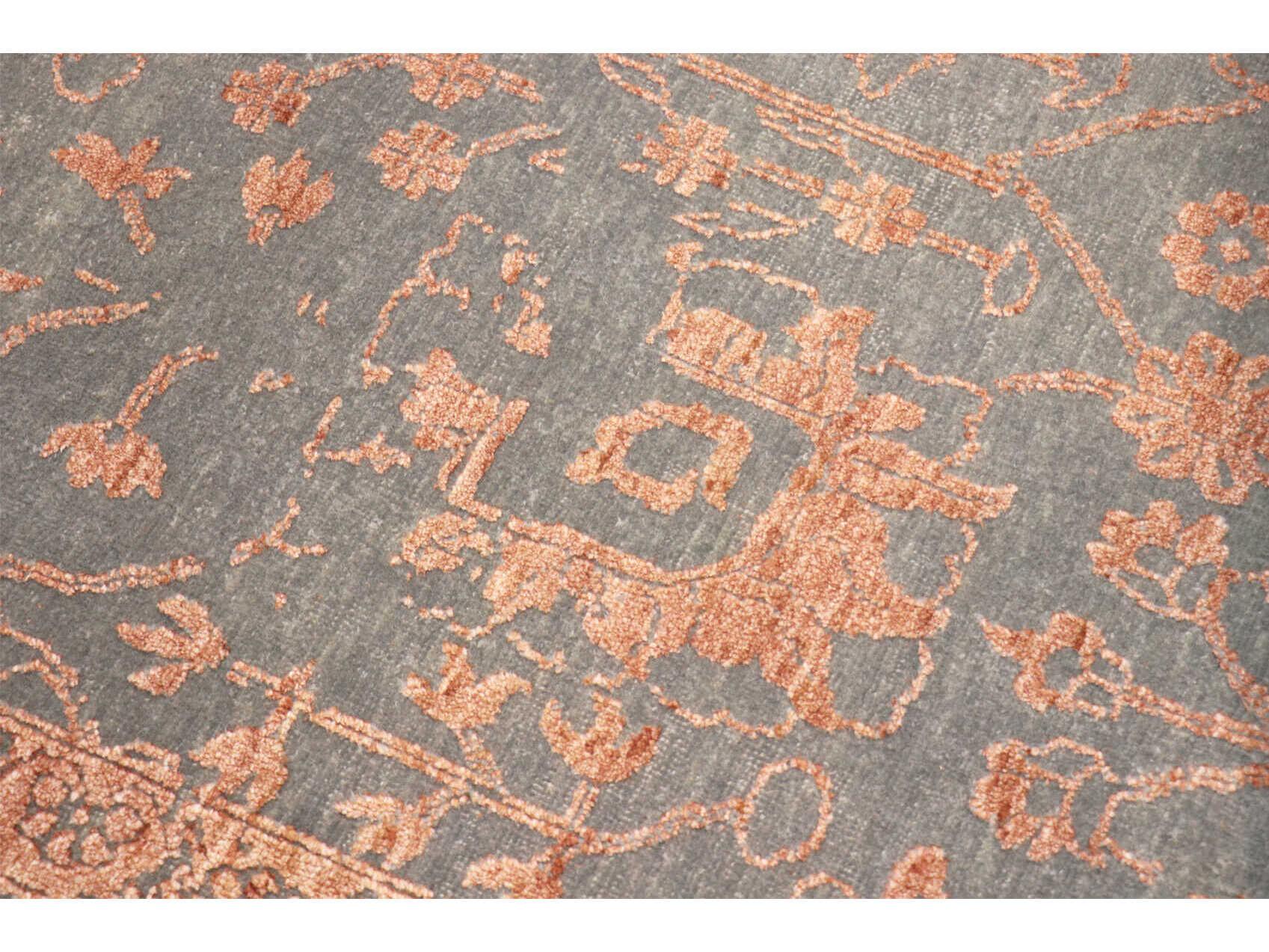 Pasargad Home Transitional Bordered Area Rug