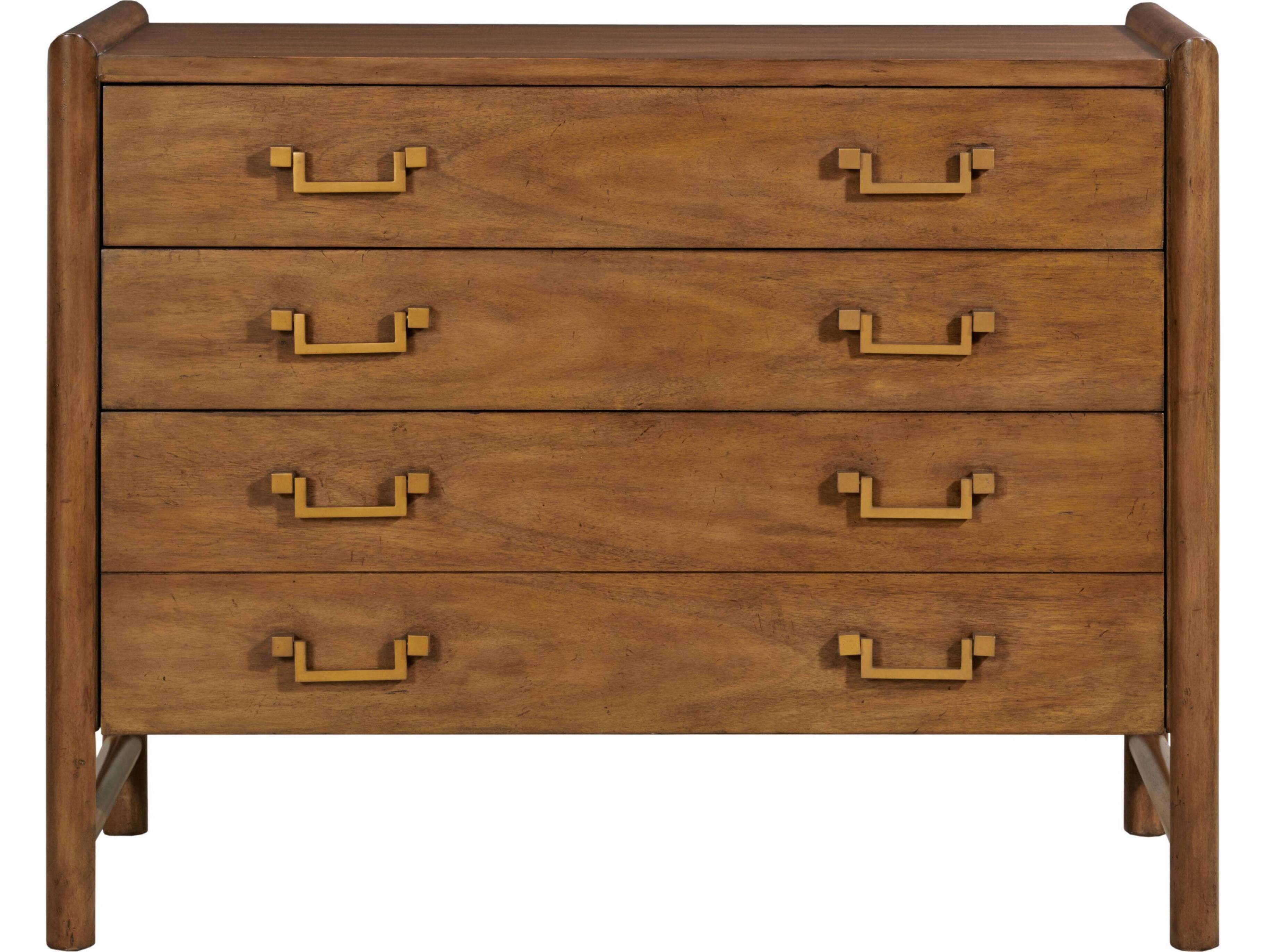 Port Eliot Eurasian Artisan Brown Accent Chest
