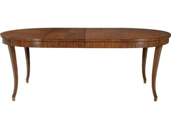 Port Eliot Oval Wood Mahogany Dining Table