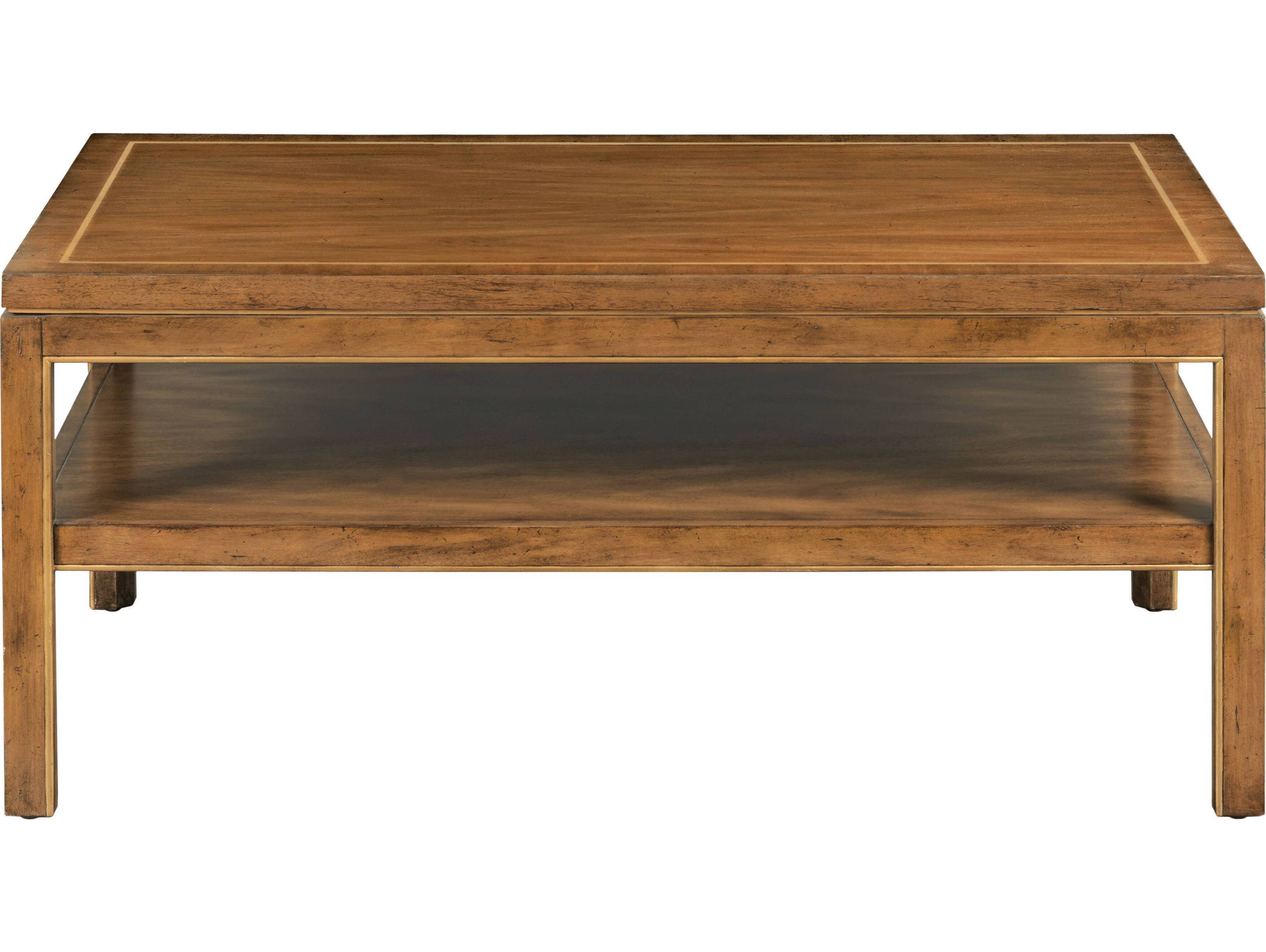 Port Eliot Rectangular Wood Artisan Coffee Table