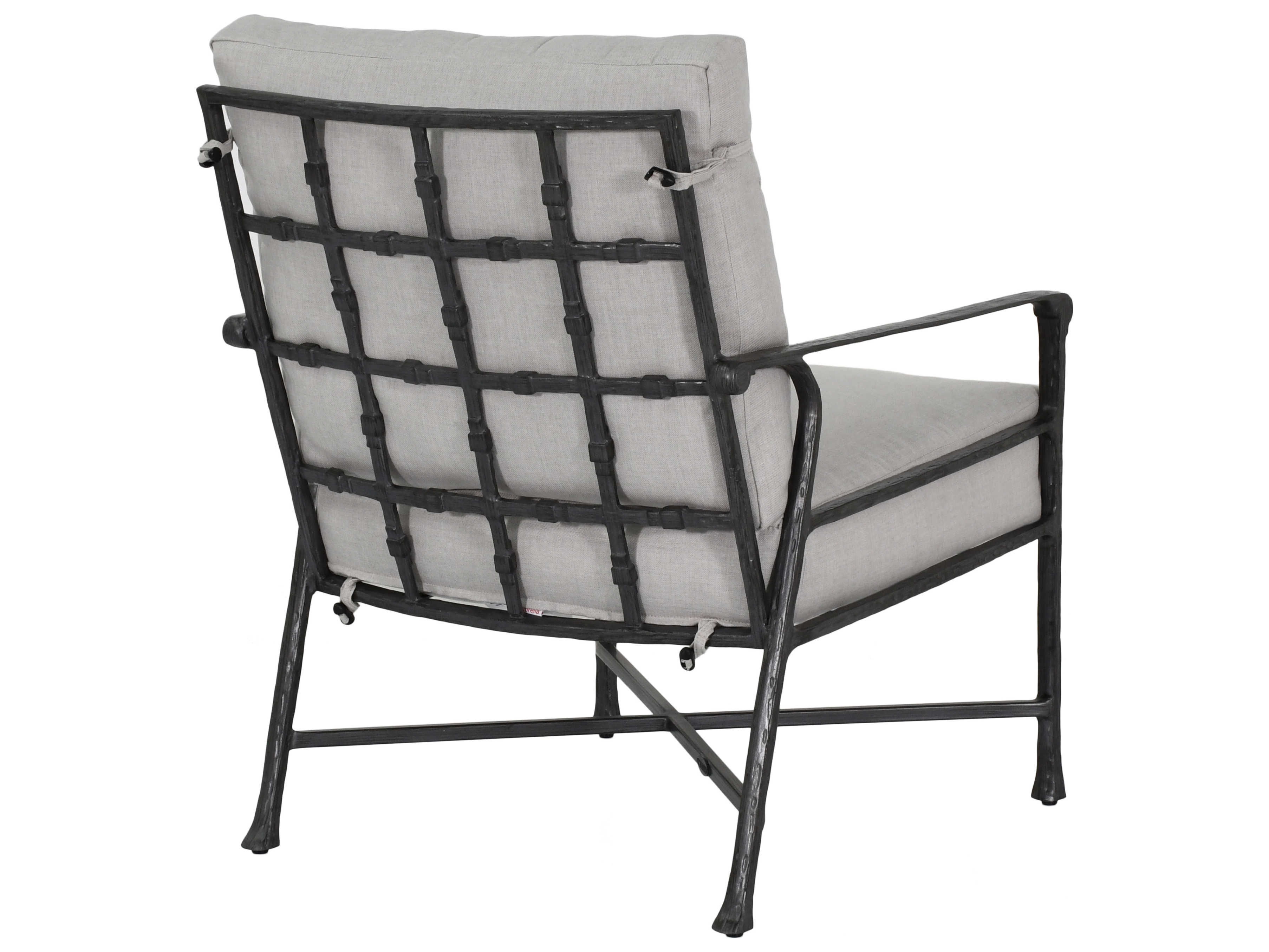 Castelle Marquis Deep Seating Aluminum Outdoor Patio Lounge Chair