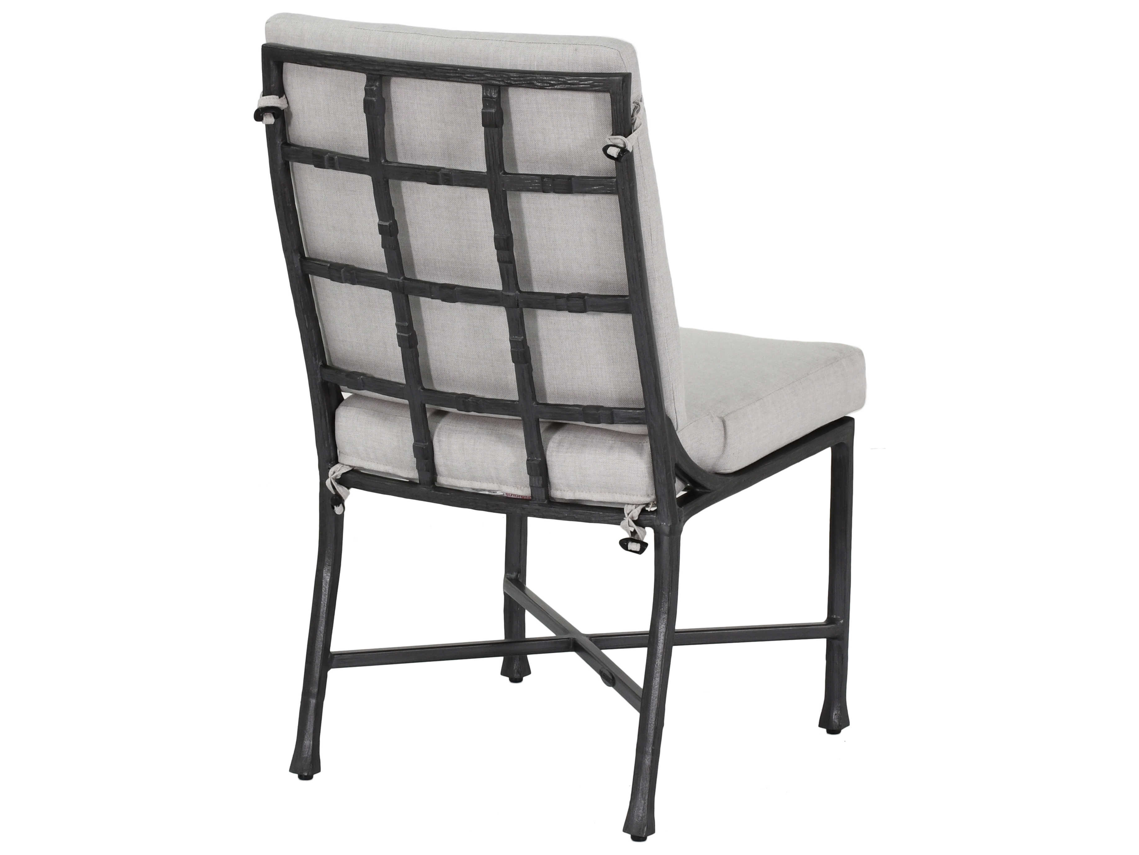 Castelle Marquis Formal Dining Aluminum Outdoor Dining Side Chair