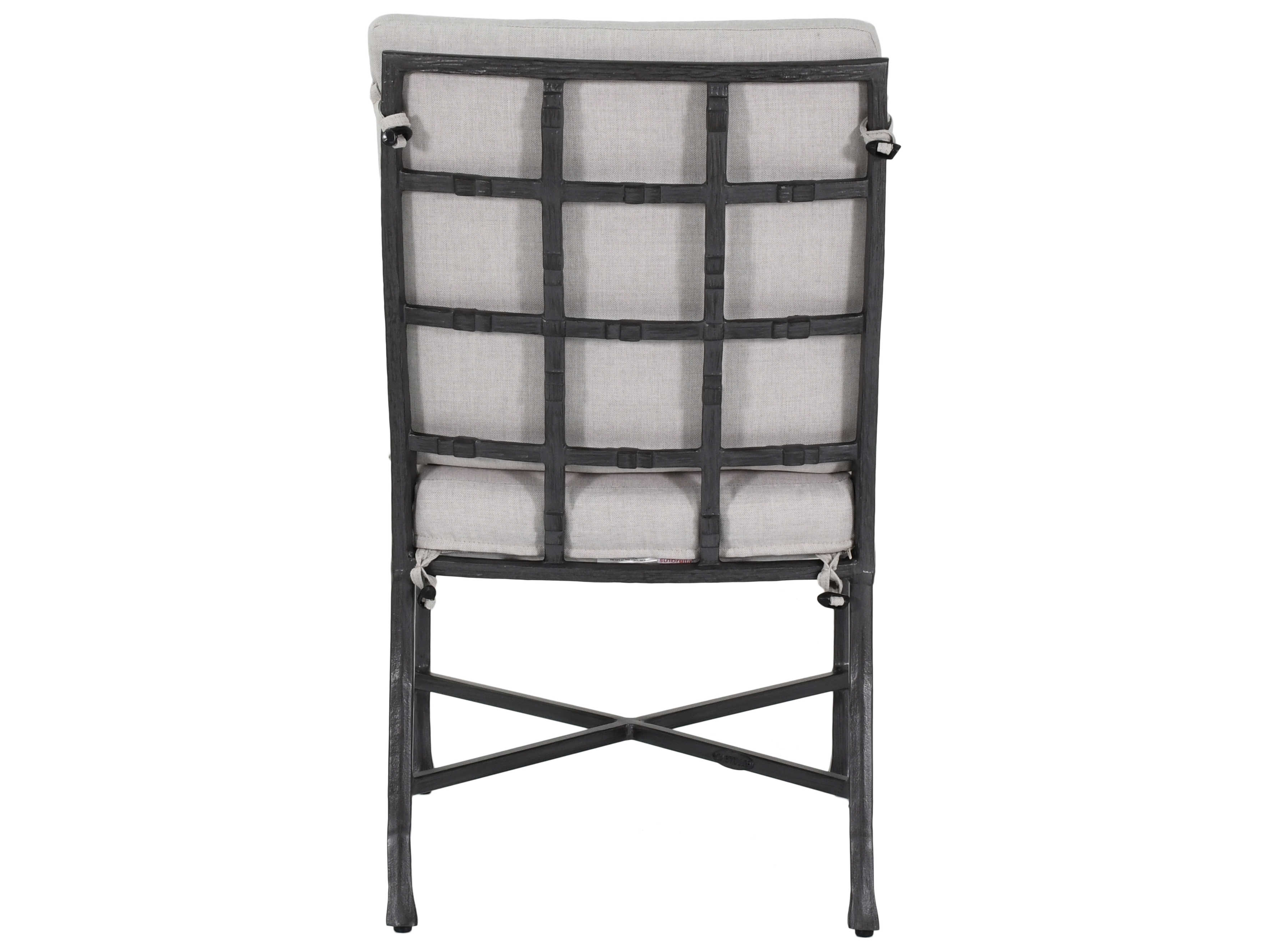 Castelle Marquis Formal Dining Aluminum Outdoor Dining Side Chair