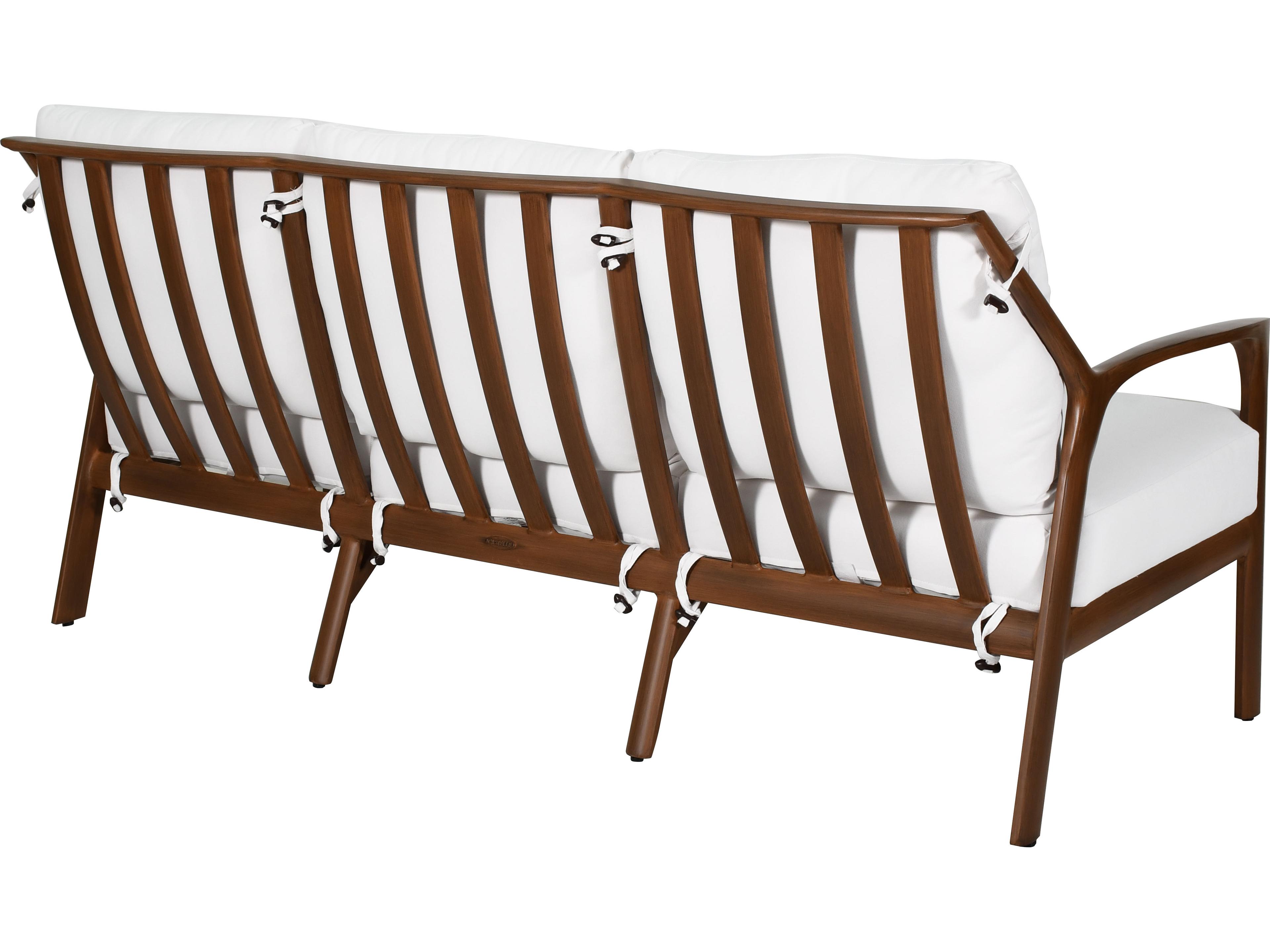 Castelle Berkeley Deep Seating Aluminum Patio Sofa