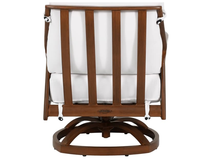 Castelle Berkeley Deep Seating Aluminum Swivel Rocker Outdoor Patio Lounge Chair