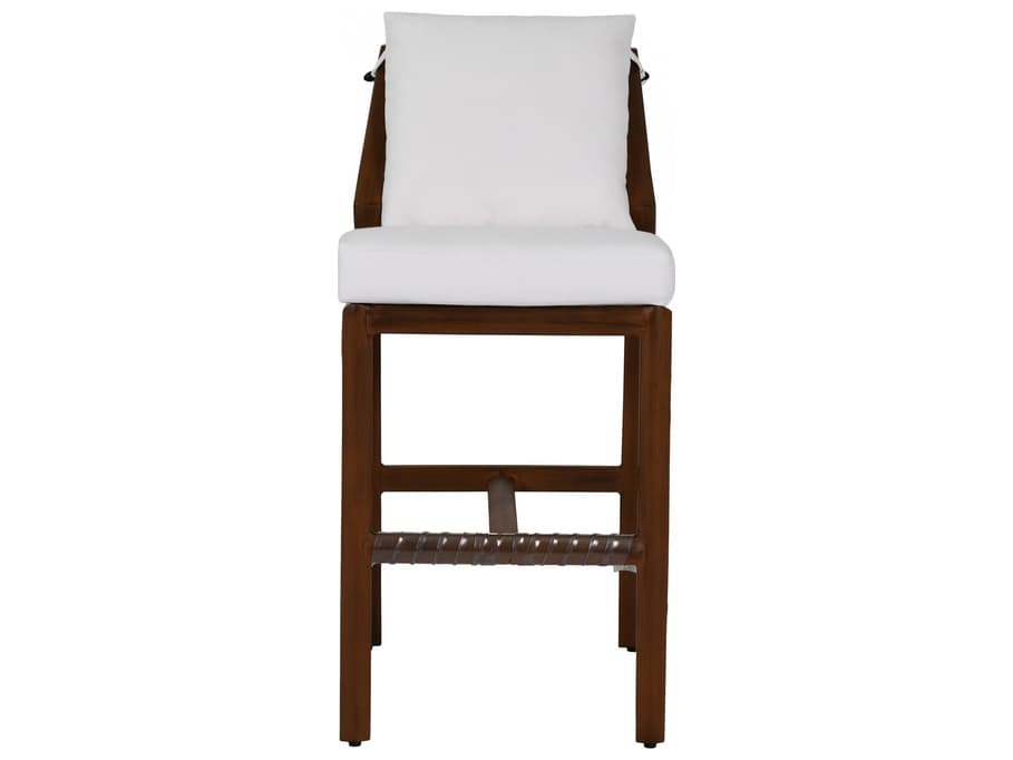 Castelle Berkeley Cushion Dining Aluminum Armless Outdoor Bar Stool