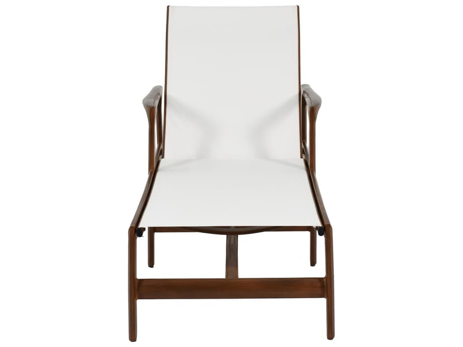 Castelle Berkeley Sling Dining Aluminum Outdoor Chaise Lounge